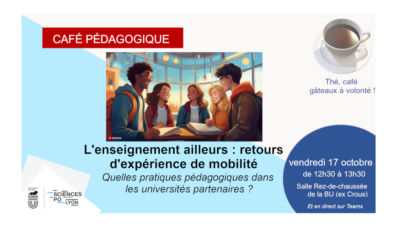 Café pédagogique - Octobre 2025